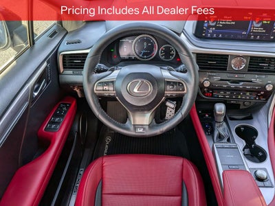 2022 Lexus RX 350 F Sport Handling