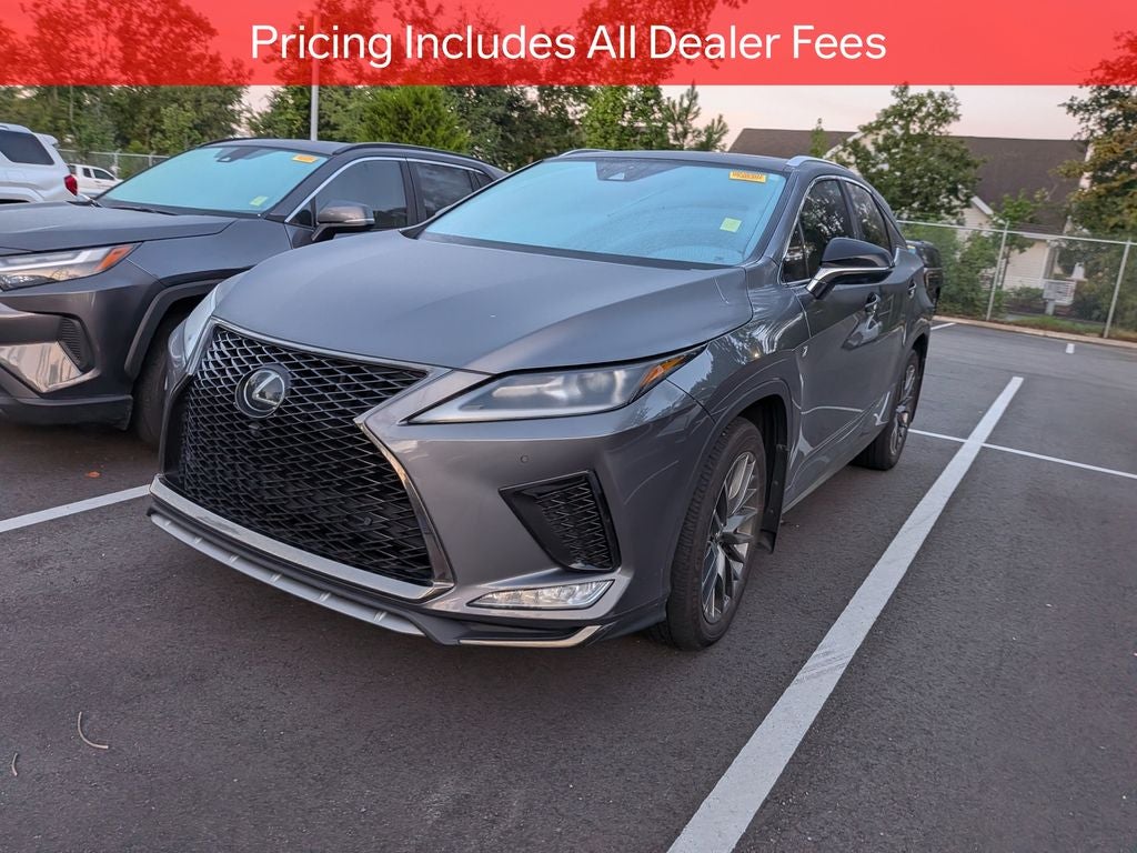 2022 Lexus RX 350 F Sport Handling