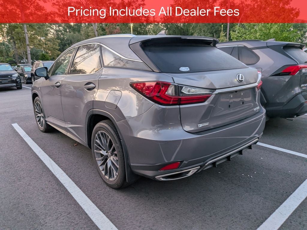 2022 Lexus RX 350 F Sport Handling