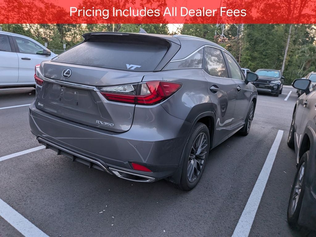 2022 Lexus RX 350 F Sport Handling