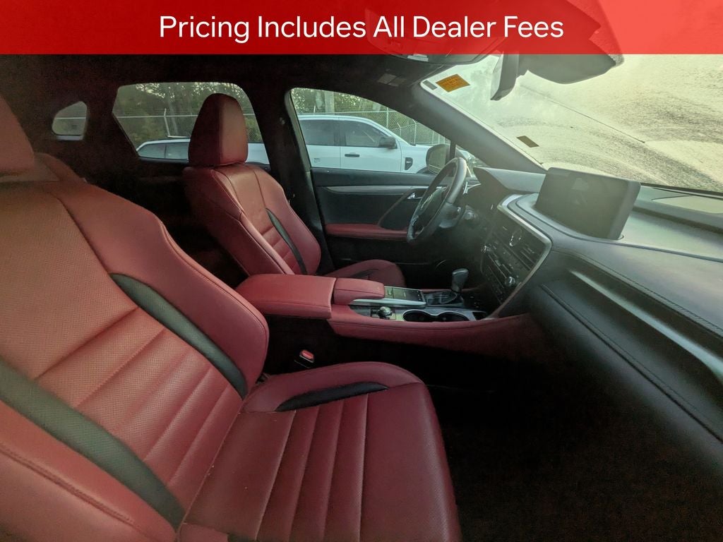 2022 Lexus RX 350 F Sport Handling