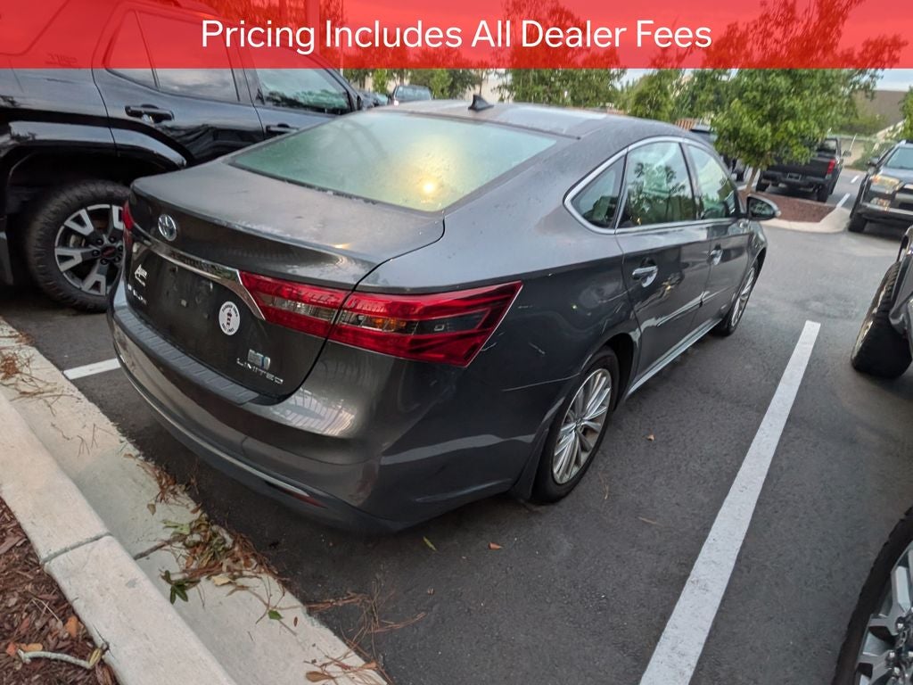 2018 Toyota Avalon Hybrid Limited