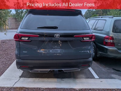 2026 Toyota Grand Highlander Platinum