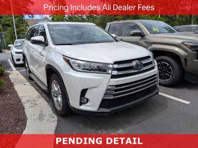 2019 Toyota Highlander Hybrid Limited Platinum