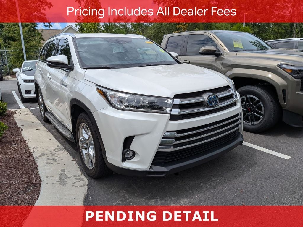 2019 Toyota Highlander Hybrid Limited Platinum