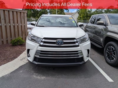 2019 Toyota Highlander Hybrid Limited Platinum