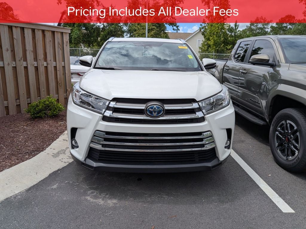 2019 Toyota Highlander Hybrid Limited Platinum