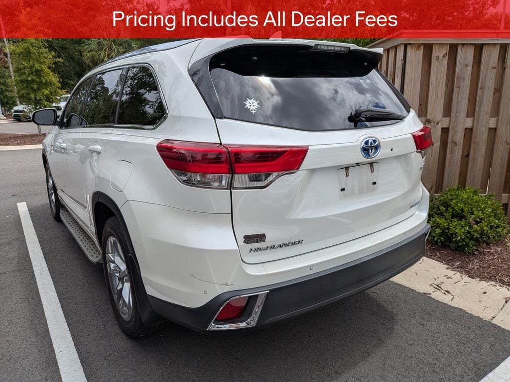 2019 Toyota Highlander Hybrid Limited Platinum