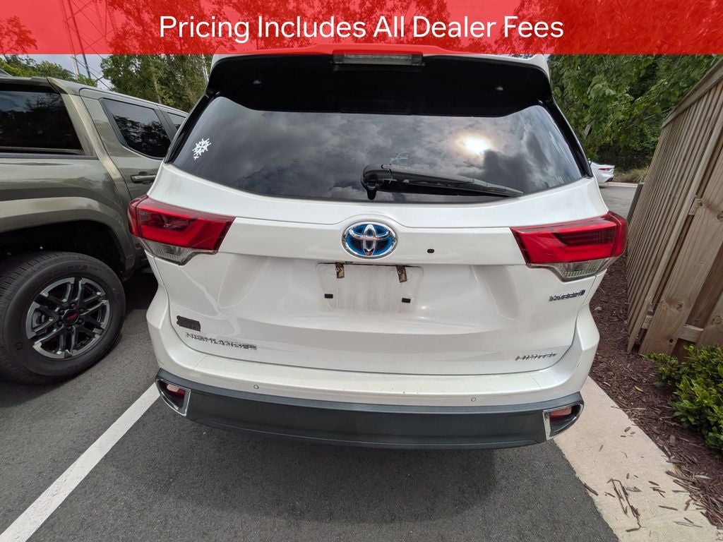 2019 Toyota Highlander Hybrid Limited Platinum