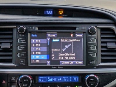 2015 Toyota Highlander Limited Platinum V6