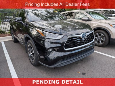 2021 Toyota Highlander Hybrid XLE