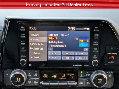 2022 Toyota Highlander XLE