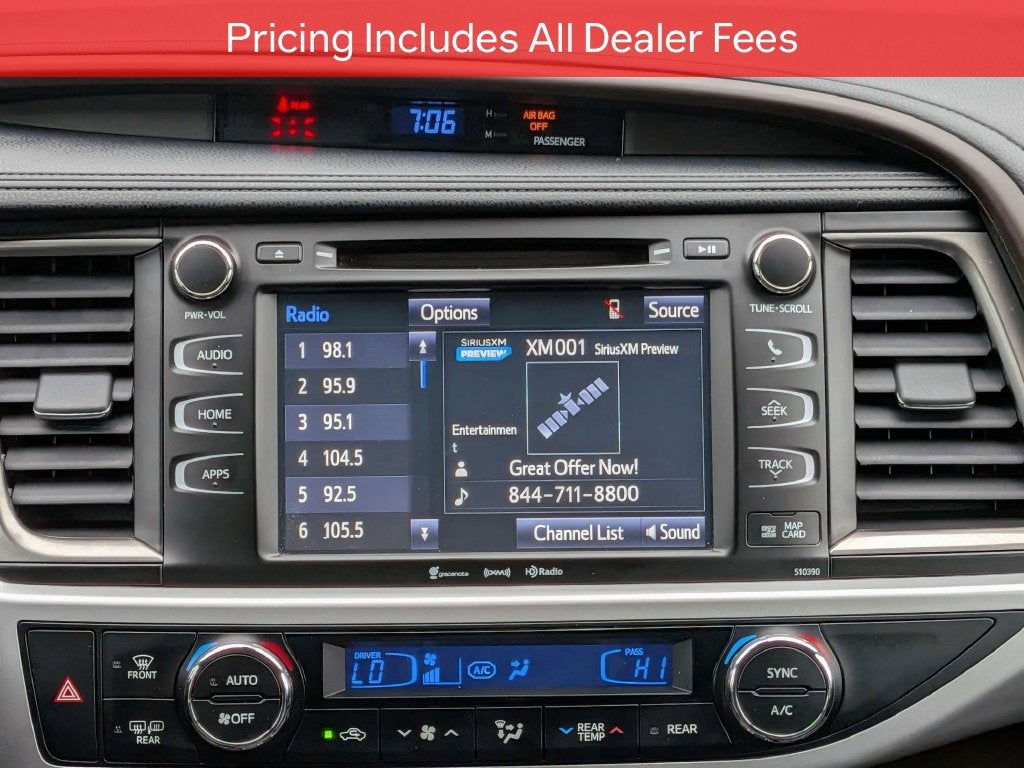 2019 Toyota Highlander XLE
