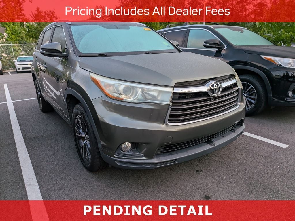 2016 Toyota Highlander XLE V6