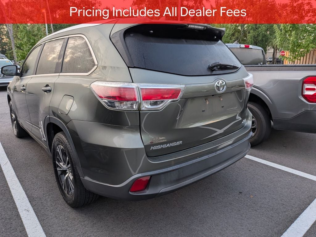 2016 Toyota Highlander XLE V6