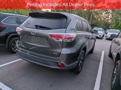 2016 Toyota Highlander XLE V6