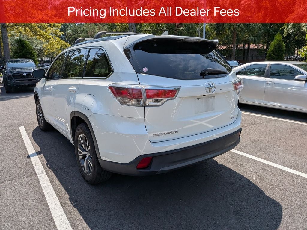 2016 Toyota Highlander XLE V6