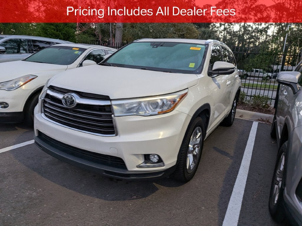 2016 Toyota Highlander Limited Platinum V6