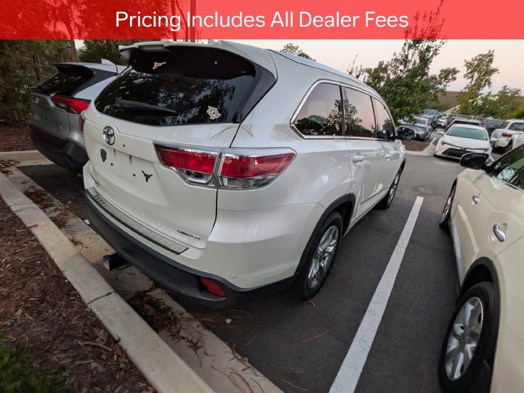 2016 Toyota Highlander Limited Platinum V6