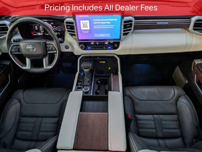 2022 Toyota Tundra Hybrid Capstone