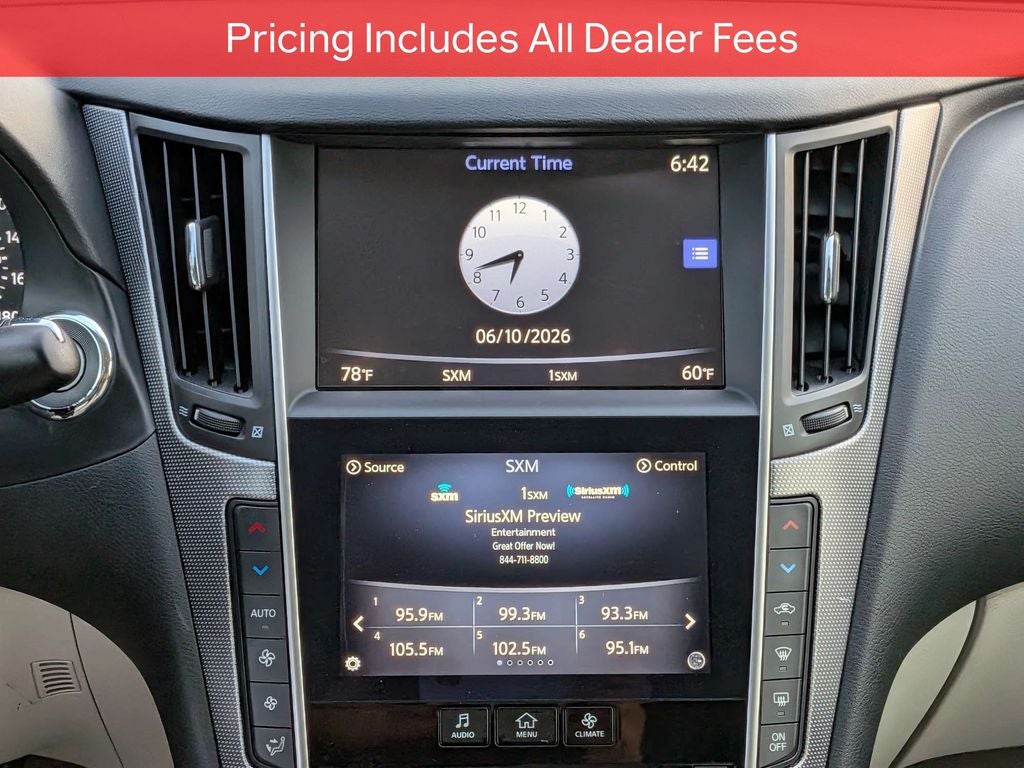2017 INFINITI Q50 3.0t Premium