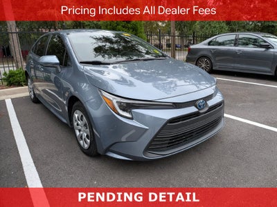 2025 Toyota Corolla Hybrid LE