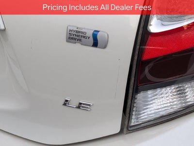 2019 Toyota Prius c LE