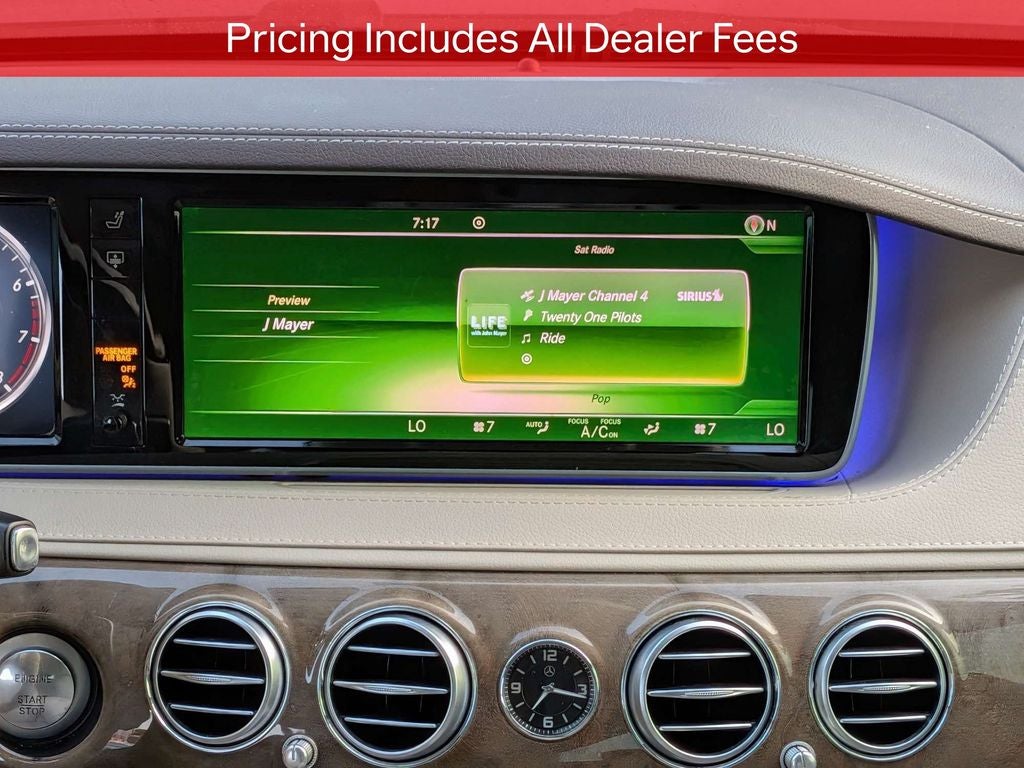 2014 Mercedes-Benz S-Class S 550 4MATIC®