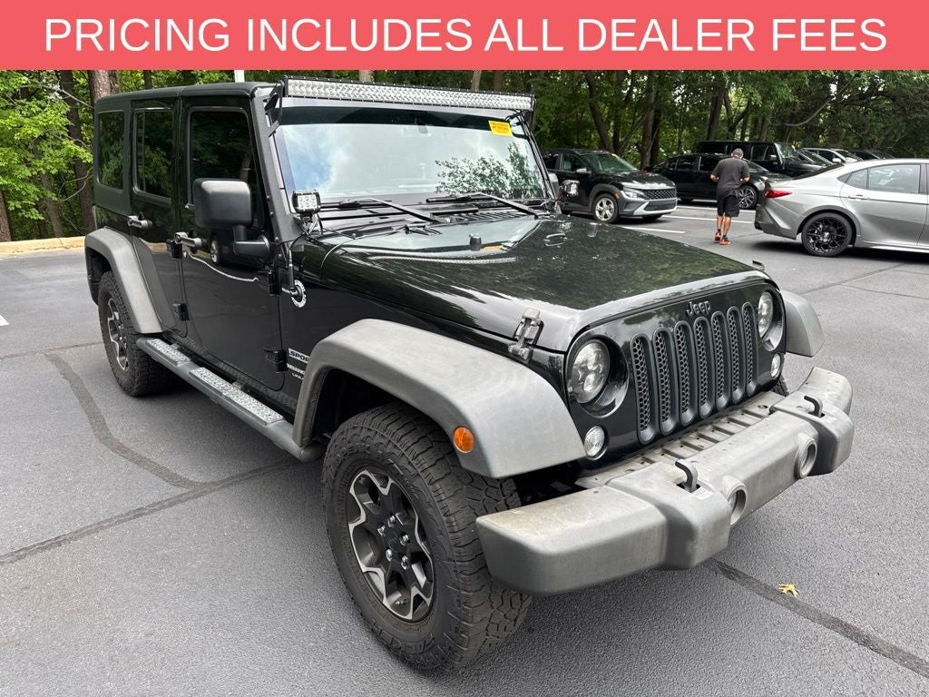 2018 Jeep Wrangler JK Unlimited Sport