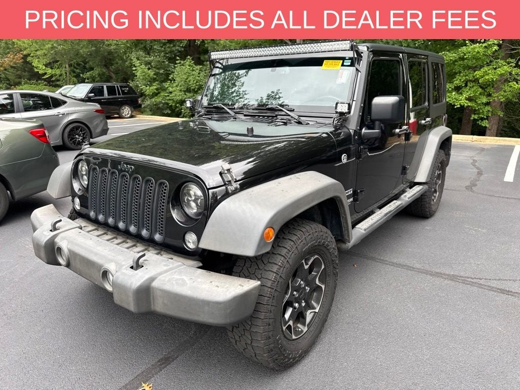 2018 Jeep Wrangler JK Unlimited Sport