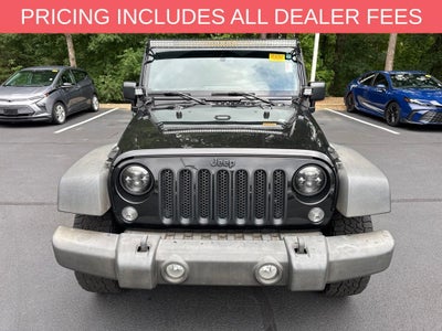 2018 Jeep Wrangler JK Unlimited Sport