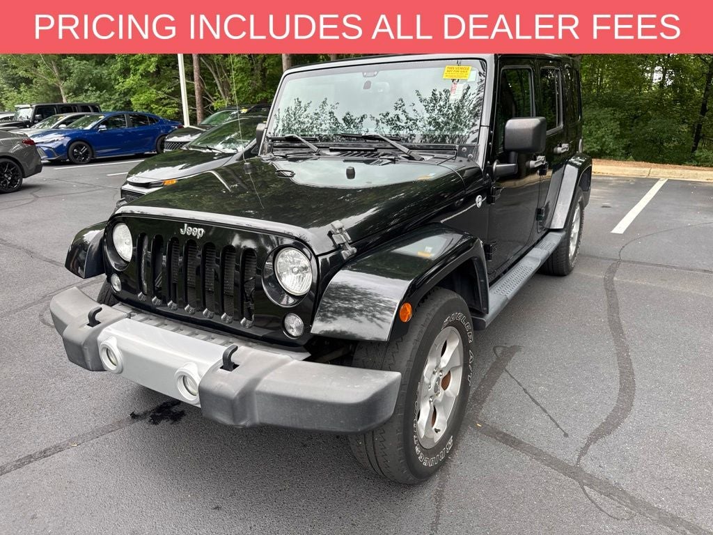 2015 Jeep Wrangler Unlimited Sahara