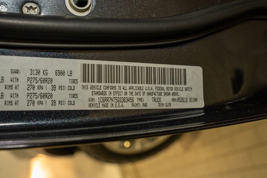 2016 RAM 1500 Laramie