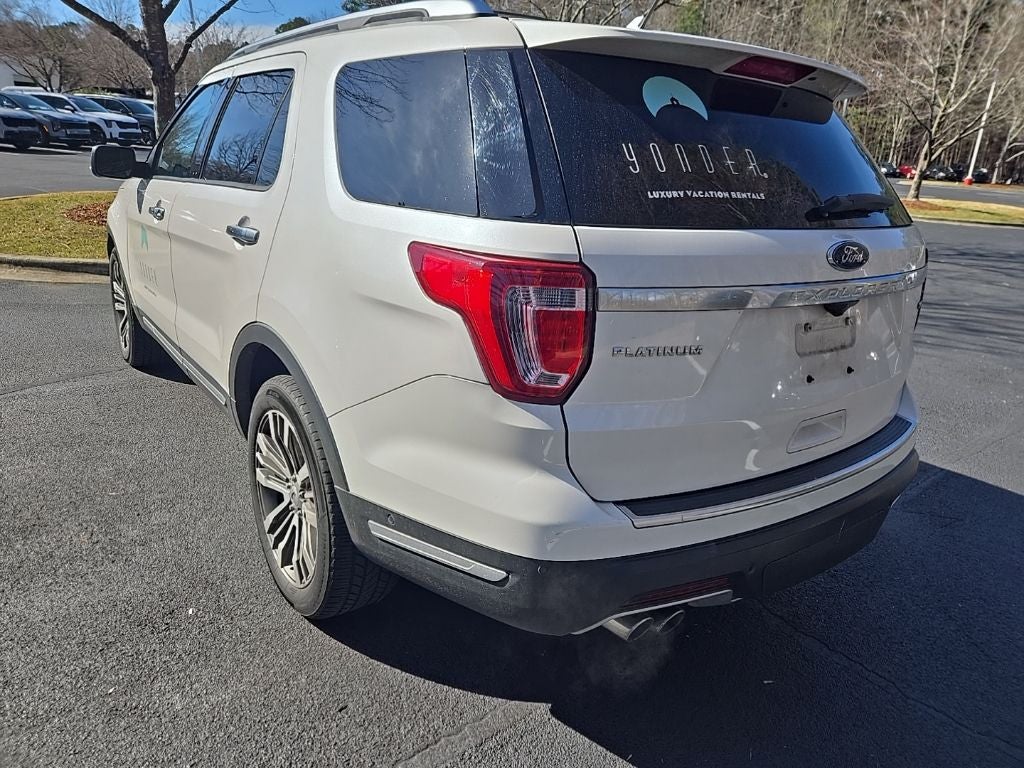 2018 Ford Explorer Platinum