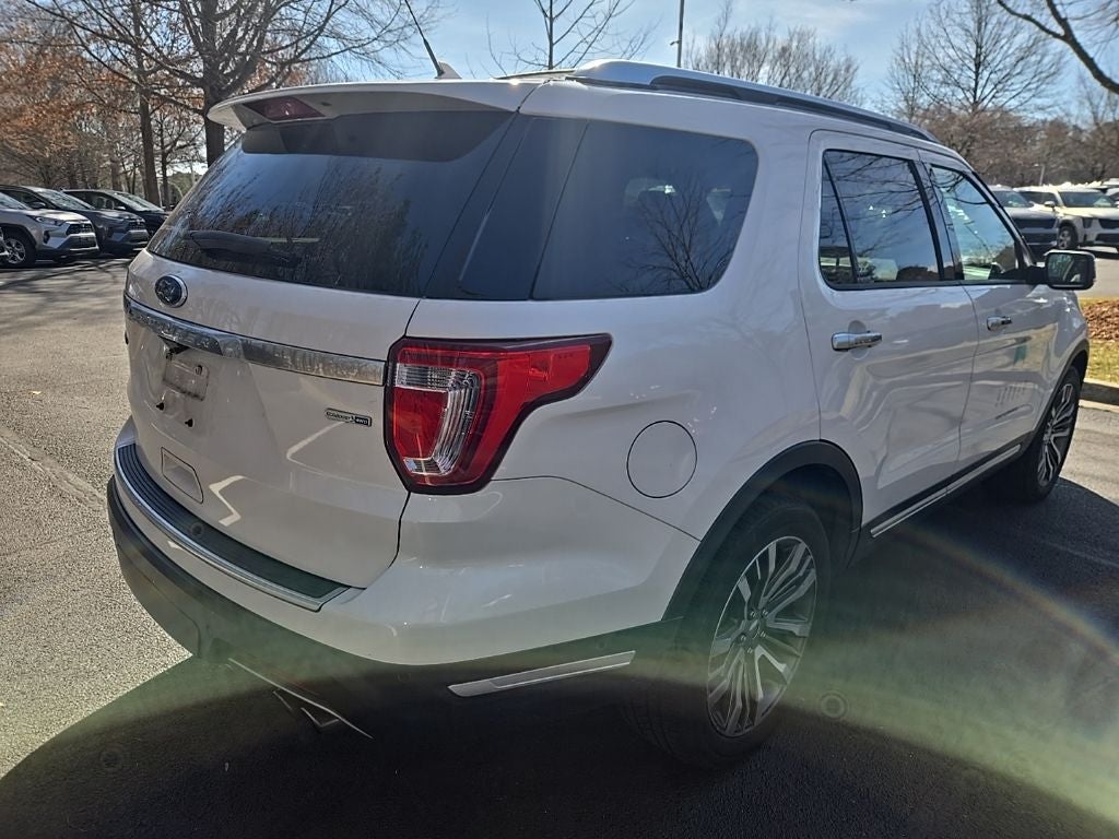 2018 Ford Explorer Platinum
