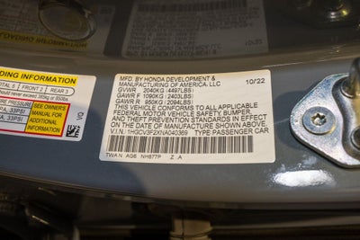 2022 Honda Accord Hybrid Sport