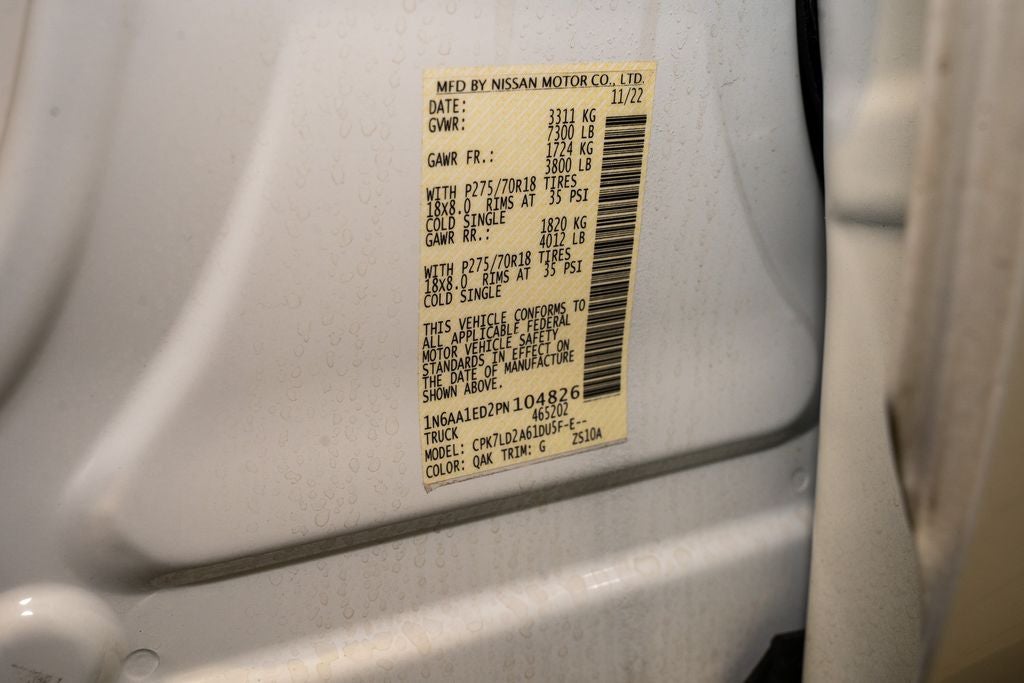 2023 Nissan Titan PRO-4X