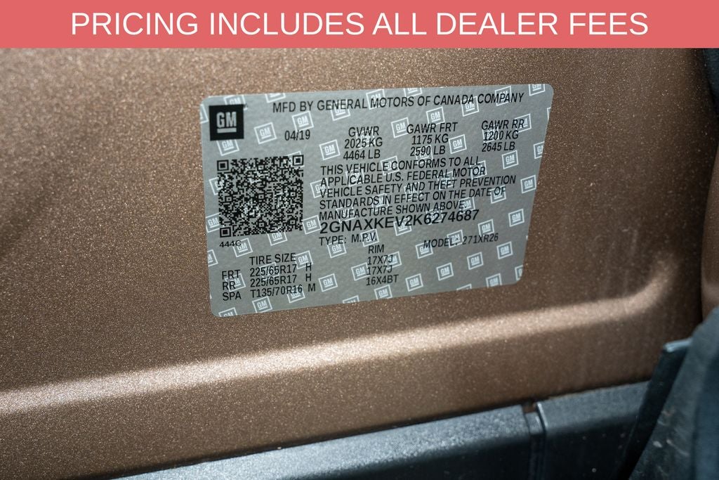 2019 Chevrolet Equinox LT