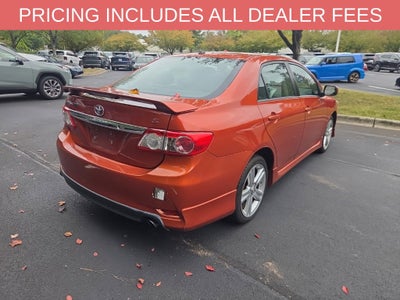 2013 Toyota Corolla S Special Edition