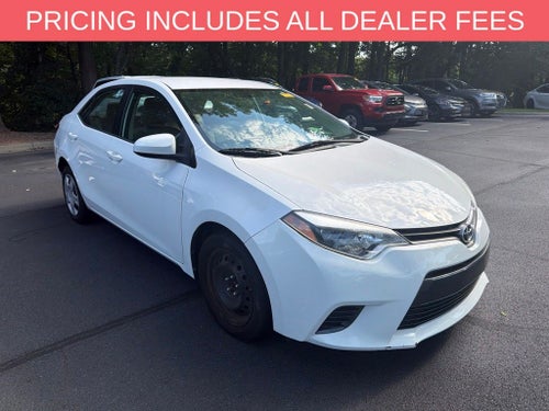 2015 Toyota Corolla LE