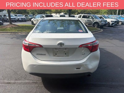 2015 Toyota Corolla LE