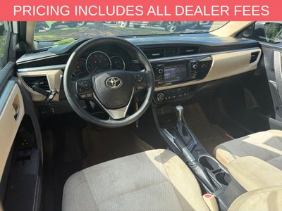 2015 Toyota Corolla LE