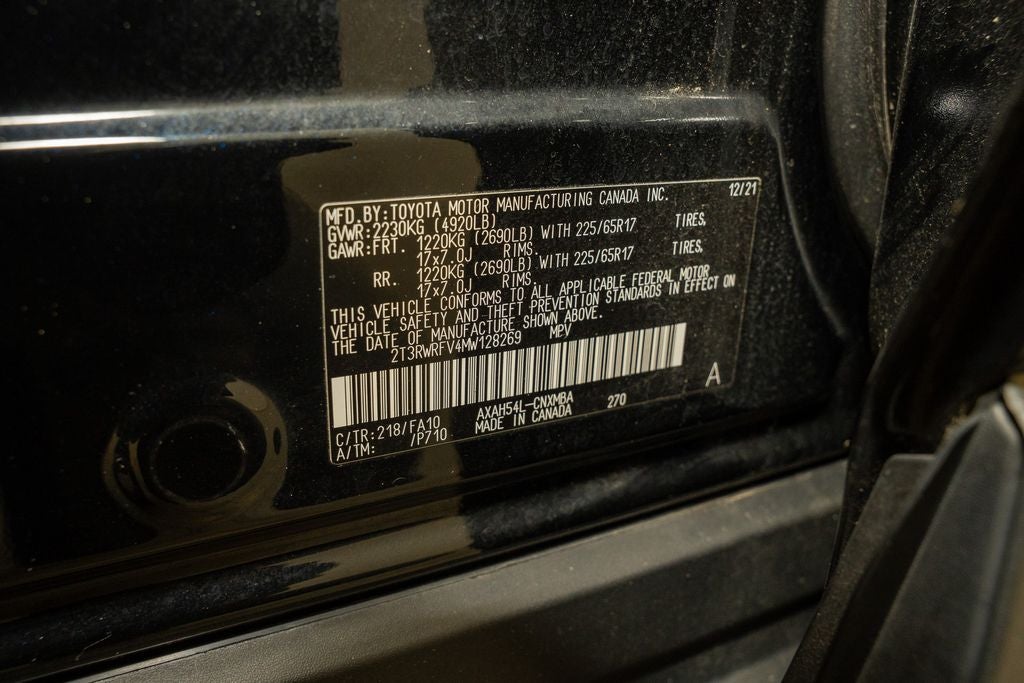 2021 Toyota RAV4 Hybrid XLE