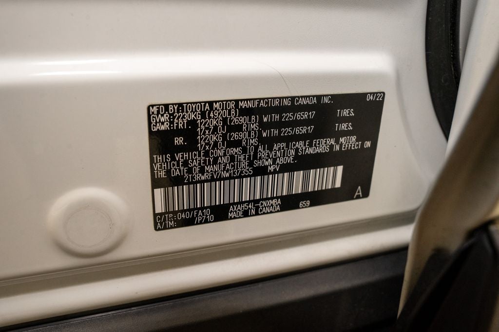 2022 Toyota RAV4 Hybrid XLE