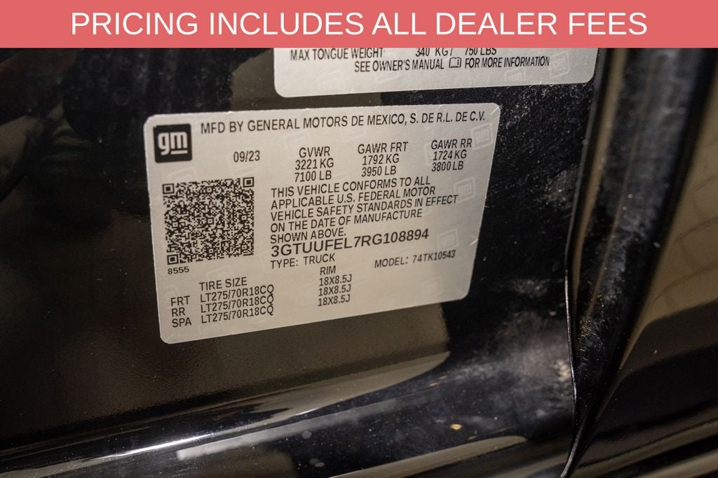 2024 GMC Sierra 1500 AT4X