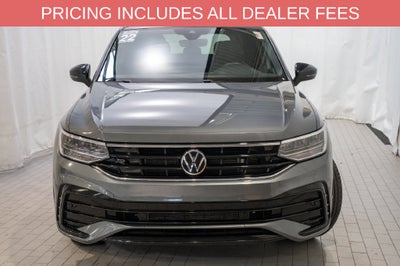 2022 Volkswagen Tiguan 2.0T SE R-Line Black