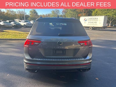 2022 Volkswagen Tiguan 2.0T SE R-Line Black