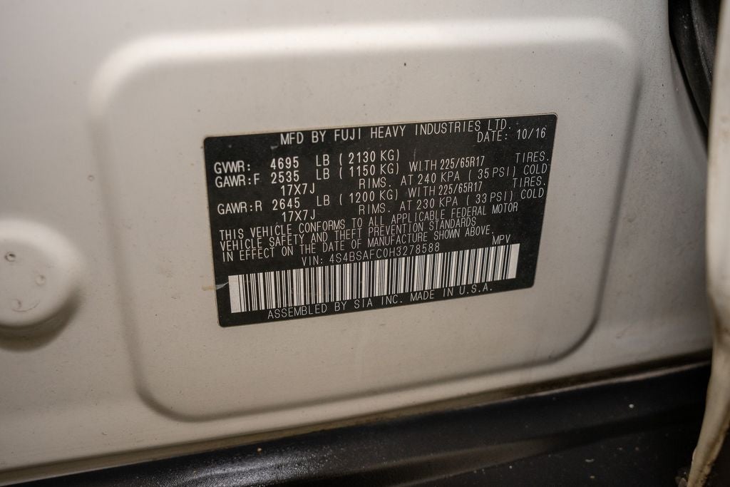 2017 Subaru Outback 2.5i Premium