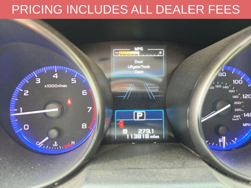 2015 Subaru Outback 2.5i Limited