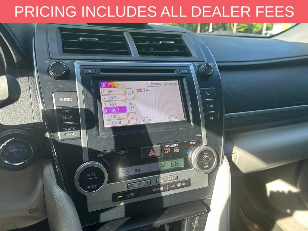 2013 Toyota Camry Hybrid XLE